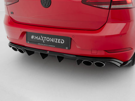Maxton Design Rear Valance V.3 Volkswagen Golf R Mk7 Facelift - VW-GO-7F-R-RS3G - Image 3