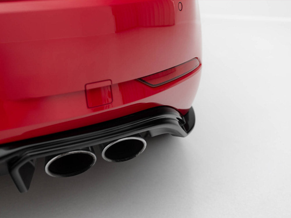 Maxton Design Rear Valance V.3 Volkswagen Golf R Mk7 Facelift - VW-GO-7F-R-RS3G - Image 5