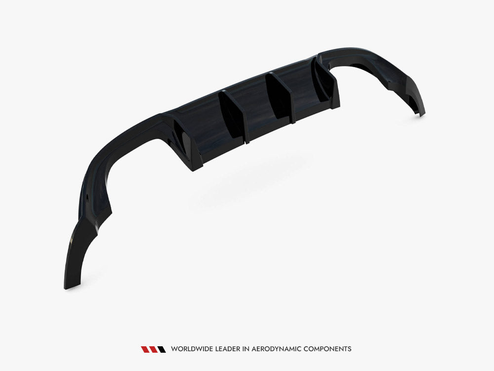 Maxton Design Rear Valance V.3 Volkswagen Golf R Mk7 Facelift - VW-GO-7F-R-RS3G - Image 7