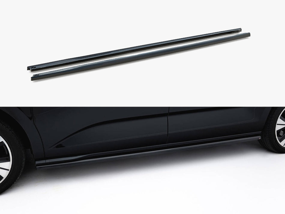 Maxton Design Side Skirts Diffusers Volkswagen Multivan Long T7 - VW-MU-T7-SD1G - Image 1