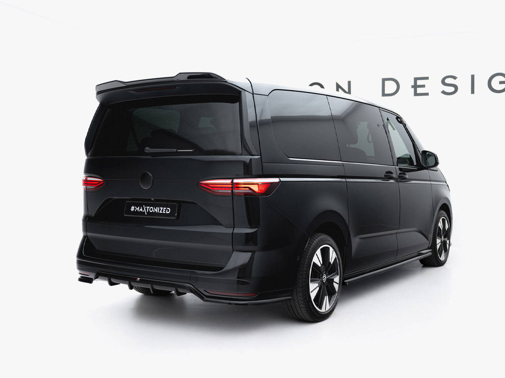 Maxton Design Rear Splitter (Vertical Bars) Volkswagen Multivan Long T7 - VW-MU-T7-L-RD1G+RD2G - Image 2