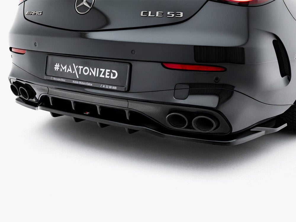 Maxton Design Rear Splitter (Vertical Bars) Mercedes-AMG CLE 53 C236 - ME-CLE-236-53-AMG-RD1G+RD2G - Image 3