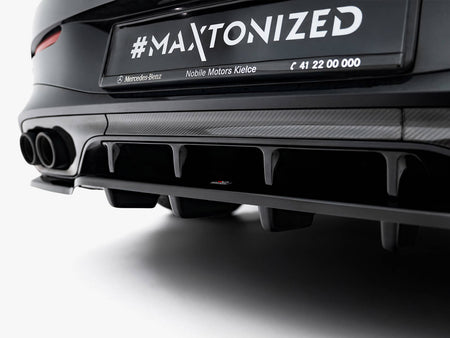 Maxton Design Rear Splitter (Vertical Bars) Mercedes-AMG CLE 53 C236 - ME-CLE-236-53-AMG-RD1G+RD2G - Image 4