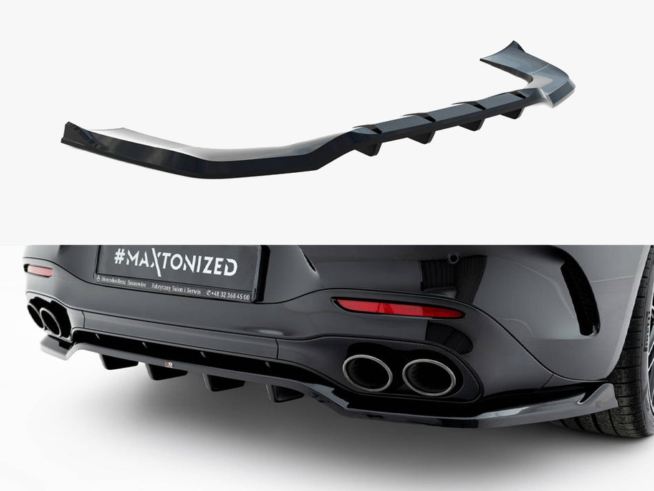 Maxton Design Rear Splitter (Vertical Bars) Mercedes-AMG SL 63 R232 - ME-SL-R232-63-RD1G+RD2G - Image 1