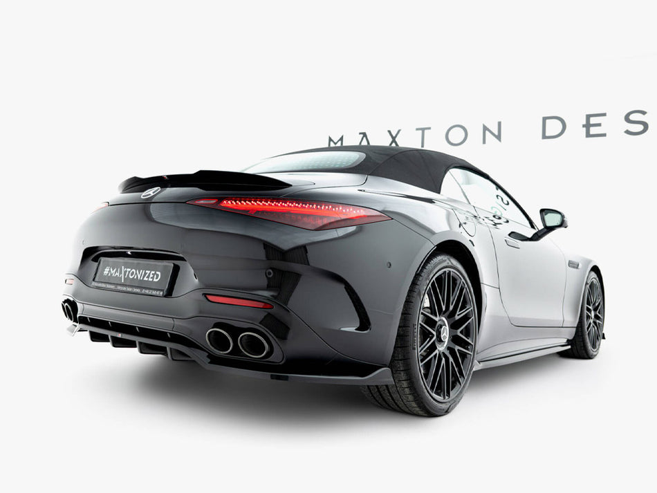 Maxton Design Rear Splitter (Vertical Bars) Mercedes-AMG SL 63 R232 - ME-SL-R232-63-RD1G+RD2G - Image 2