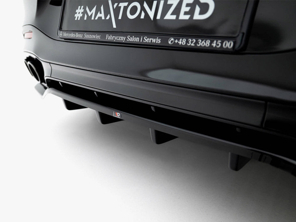 Maxton Design Rear Splitter (Vertical Bars) Mercedes-AMG SL 63 R232 - ME-SL-R232-63-RD1G+RD2G - Image 4