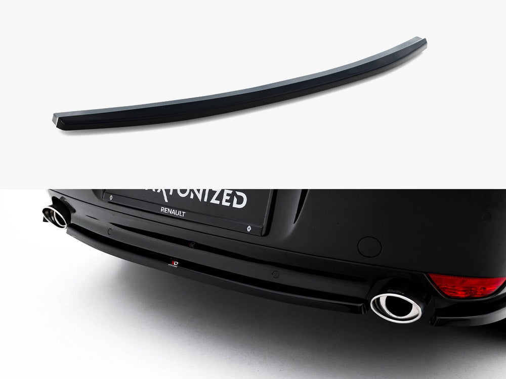Maxton Design Rear Splitter Renault Laguna Hatchback GT Mk3 - RE-LA-3-GT-RD1G - Image 1