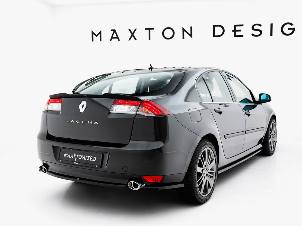 Maxton Design Rear Side Splitters Renault Laguna Hatchback GT Mk3 - RE-LA-3-GT-RSD1G - Image 2