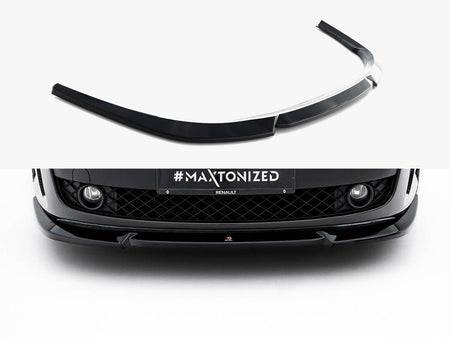 Maxton Design Front Splitter Renault Laguna Hatchback GT Mk3 - RE-LA-3-GT-FD1G - Image 1