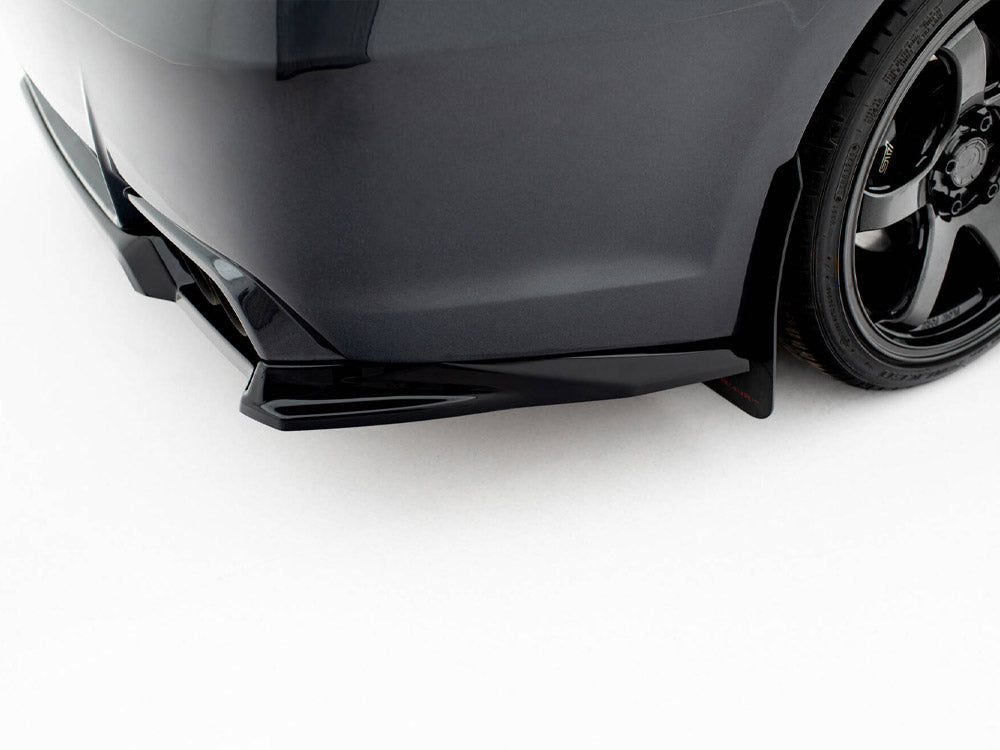 Maxton Design Rear Splitter (Vertical Bars) Subaru Impreza WRX STI Mk3 Facelift - SU-IM-3F-WRX-STI-RD1G+RD2G - Image 5
