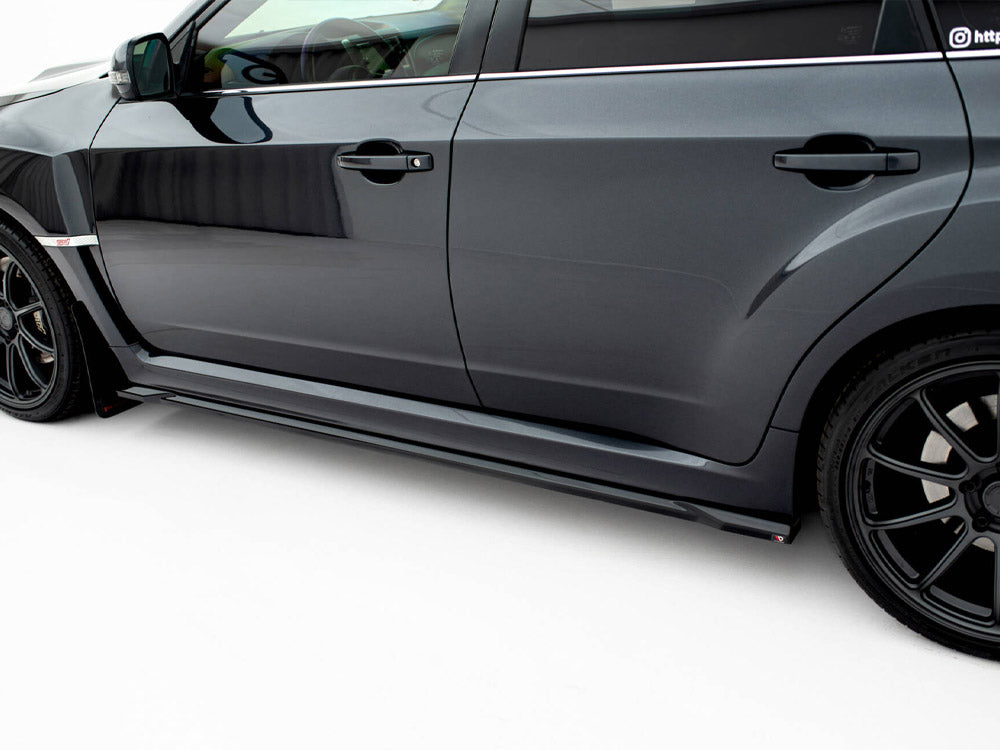 Maxton Design Side Skirts Diffusers V.2 Subaru Impreza WRX STI Mk3 Facelift - SU-IM-3F-WRX-STI-SD1G - Image 4