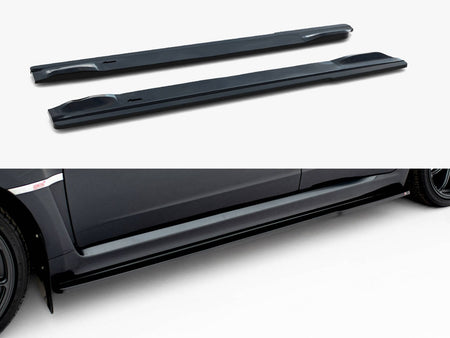 Maxton Design Side Skirts Diffusers V.1 Subaru Impreza WRX STI Mk3 Facelift - SU-IM-3-WRX-STI-SD1G - Image 1