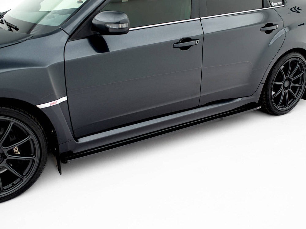 Side Skirts Diffusers V.1 Subaru Impreza WRX STI Mk3 Facelift