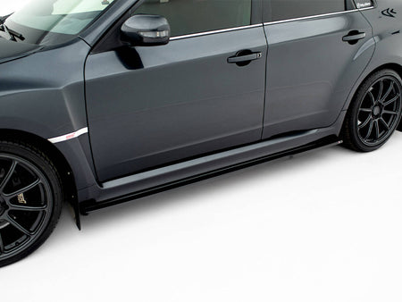 Side Skirts Diffusers V.1 Subaru Impreza WRX STI Mk3 Facelift
