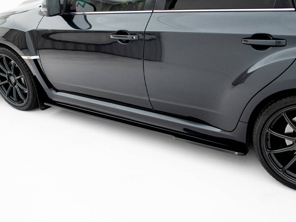 Side Skirts Diffusers V.1 Subaru Impreza WRX STI Mk3 Facelift