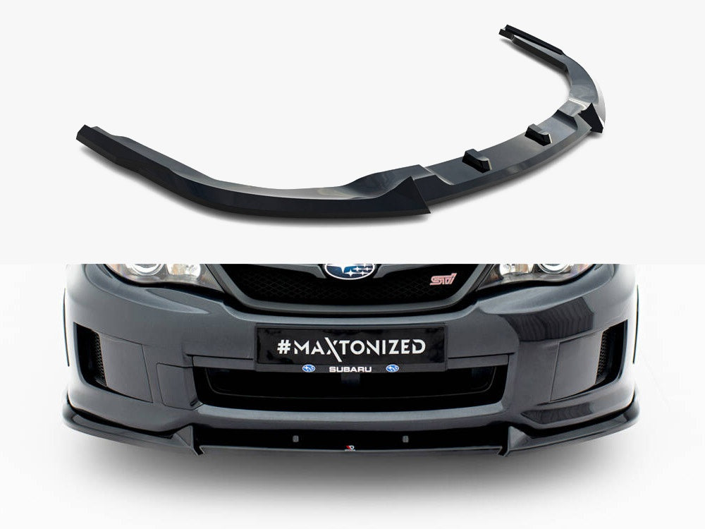 Maxton Design Front Splitter V.2 Subaru Impreza WRX STI Mk3 Facelift - SU-IM-3F-WRX-STI-FD2G - Image 1