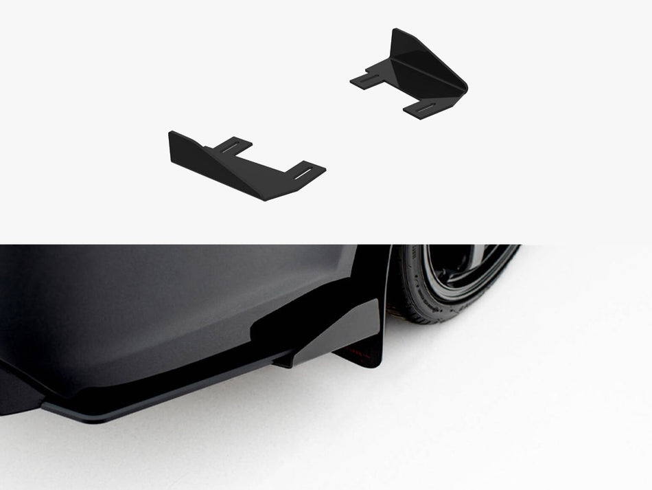 Maxton Design Rear Side Flaps Subaru Impreza WRX STI Mk3 Facelift - SUIM3FWRXSTICNC-RSF1G - Image 1