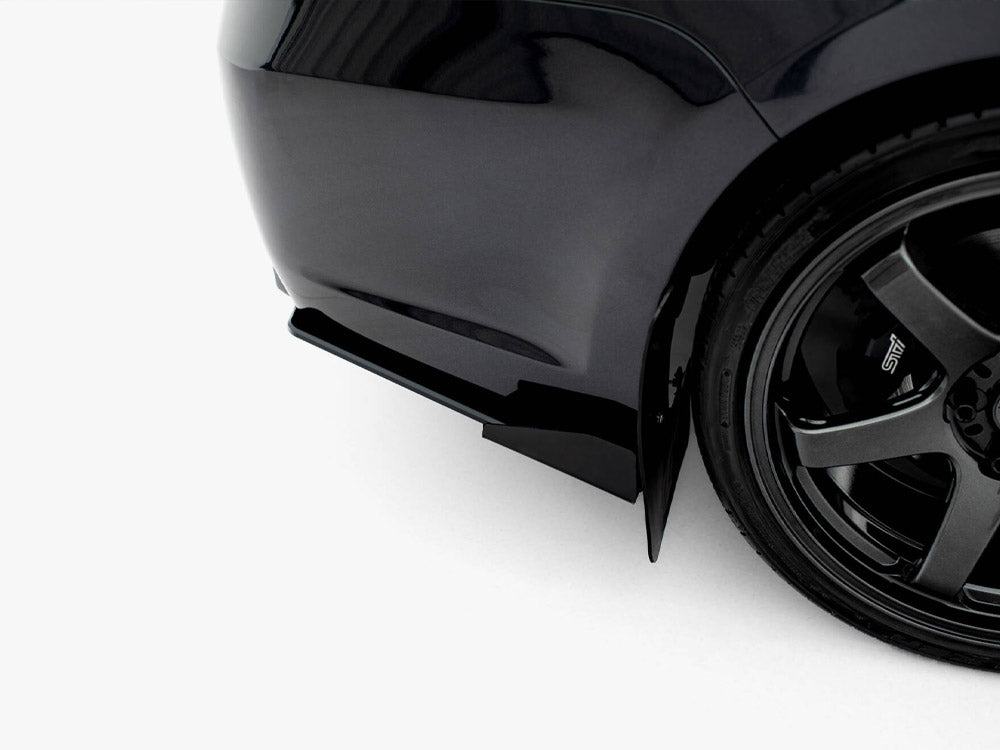 Maxton Design Rear Side Flaps Subaru Impreza WRX STI Mk3 Facelift - SUIM3FWRXSTICNC-RSF1G - Image 4