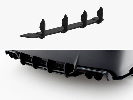 Maxton Design Street PRO Rear Diffuser Subaru Impreza WRX STI Mk3 Facelift - SUIM3FWRXSTICNC-RS1B - Image 1
