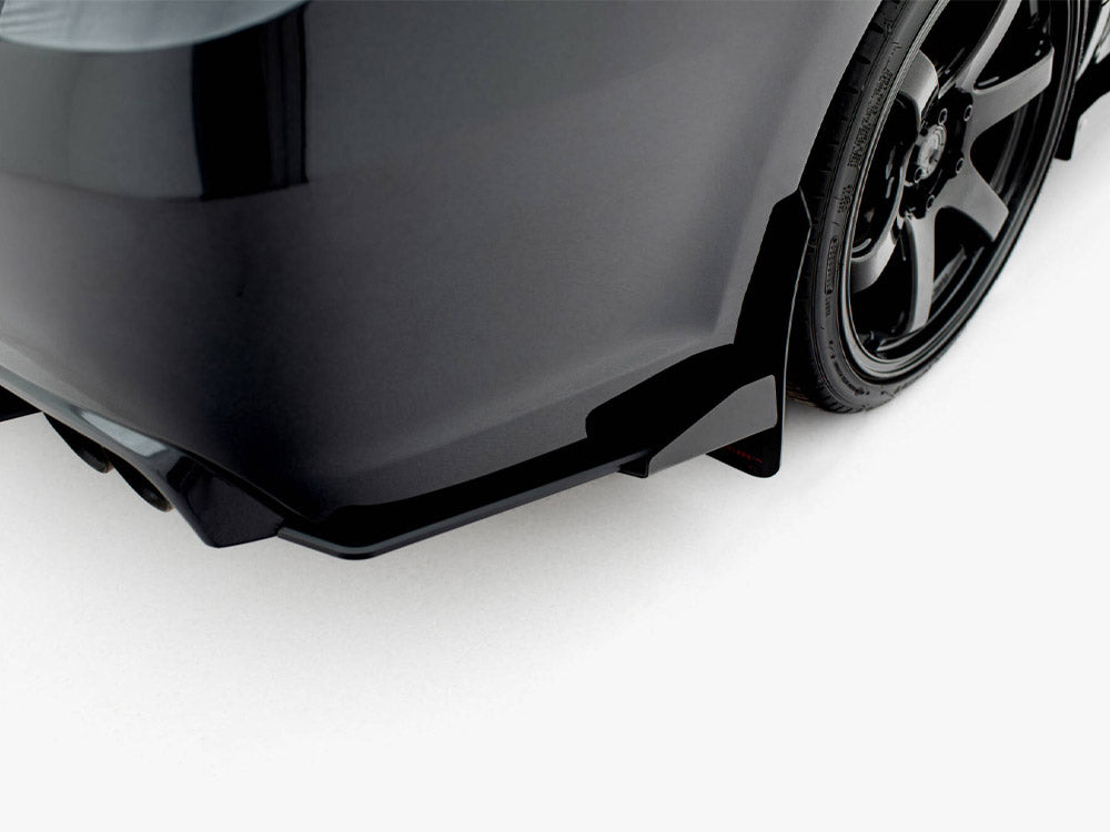 Street PRO Rear Side Splitters + Flaps Subaru Impreza WRX STI Mk3 Facelift