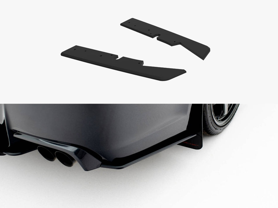 Maxton Design Street PRO Rear Side Splitters Subaru Impreza WRX STI Mk3 Facelift - SUIM3FWRXSTICNC-RSD1B - Image 1