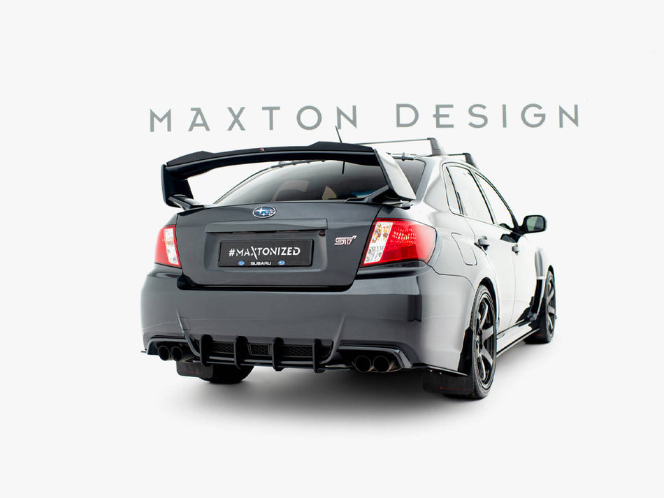 Maxton Design Street PRO Rear Side Splitters Subaru Impreza WRX STI Mk3 Facelift - SUIM3FWRXSTICNC-RSD1B - Image 2