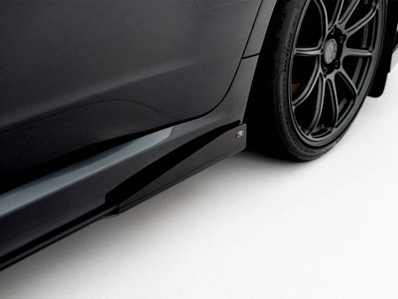 Street PRO Side Skirts Diffusers + Flaps Subaru Impreza WRX STI Mk3 Facelift
