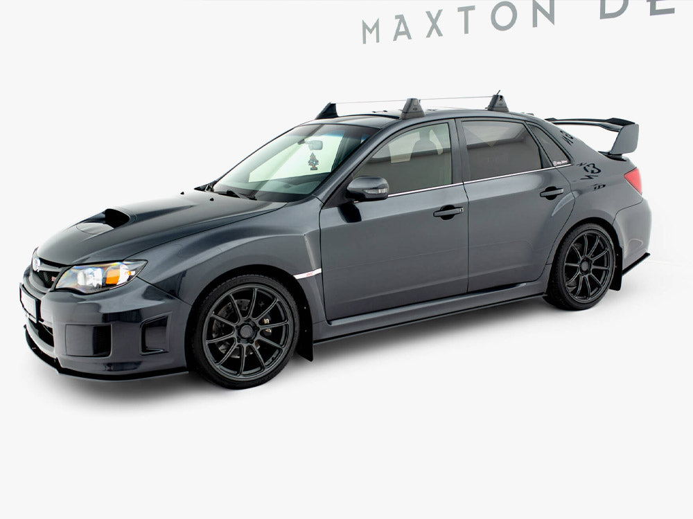 Maxton Design Street Pro Side Skirts Diffusers Subaru Impreza WRX STI Mk3 Facelift - SUIM3FWRXSTICNC-SD1B - Image 2