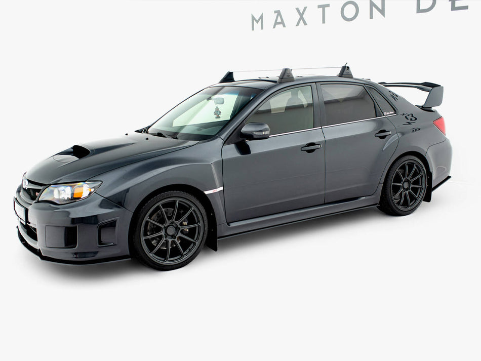 Maxton Design Street Pro Side Skirts Diffusers Subaru Impreza WRX STI Mk3 Facelift - SUIM3FWRXSTICNC-SD1B - Image 2