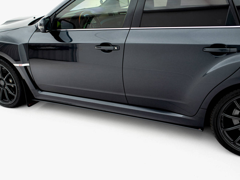 Maxton Design Street Pro Side Skirts Diffusers Subaru Impreza WRX STI Mk3 Facelift - SUIM3FWRXSTICNC-SD1B - Image 4