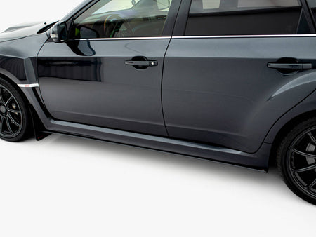 Maxton Design Street Pro Side Skirts Diffusers Subaru Impreza WRX STI Mk3 Facelift - SUIM3FWRXSTICNC-SD1B - Image 4