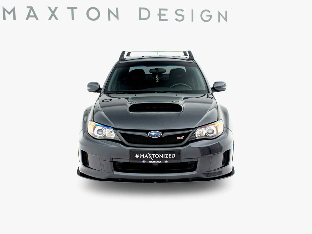Maxton Design Street PRO Front Splitter Subaru Impreza WRX STI Mk3 Facelift - SUIM3FWRXSTICNC-FD1B - Image 3