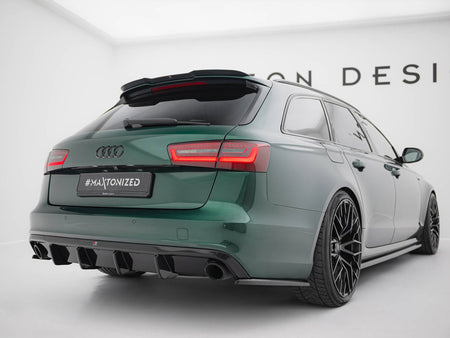 Maxton Design Rear Side Splitters V.3 Audi A6 S-Line Avant C7 - AU-A6-C7-SLINE-AV-RSD3G - Image 2