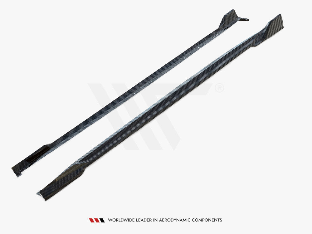 Maxton Design Prepreg Carbon Fiber Side Skirts BMW X5 M F95 Facelift - CF-BM-X5M-F95F-SD1-245-P - Image 6