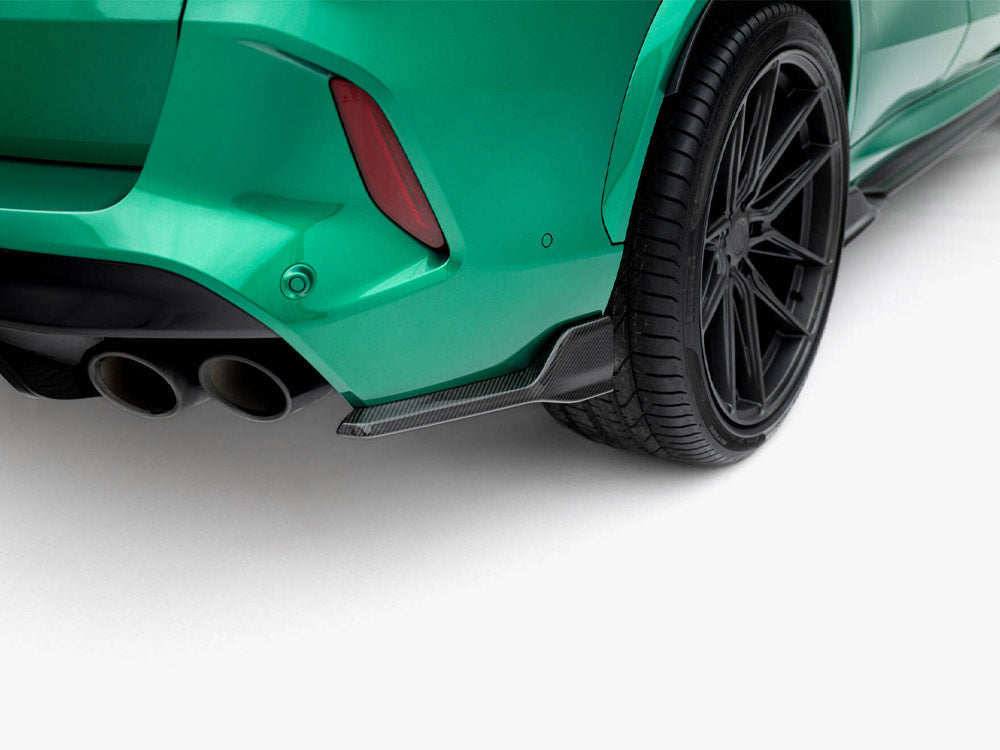 Maxton Design Prepreg Carbon Fiber Rear Side Splitters BMW X5 M F95 Facelift - CF-BM-X5M-F95F-RSD1-245-P - Image 4