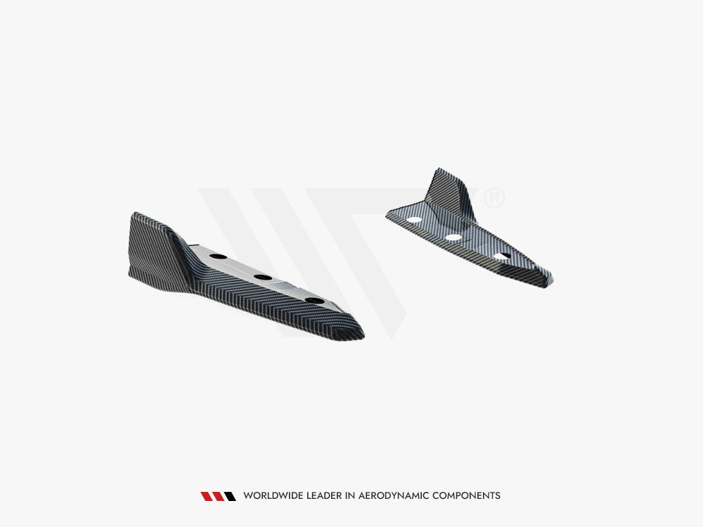 Prepreg Carbon Fiber Rear Side Splitters BMW X5 M F95 Facelift