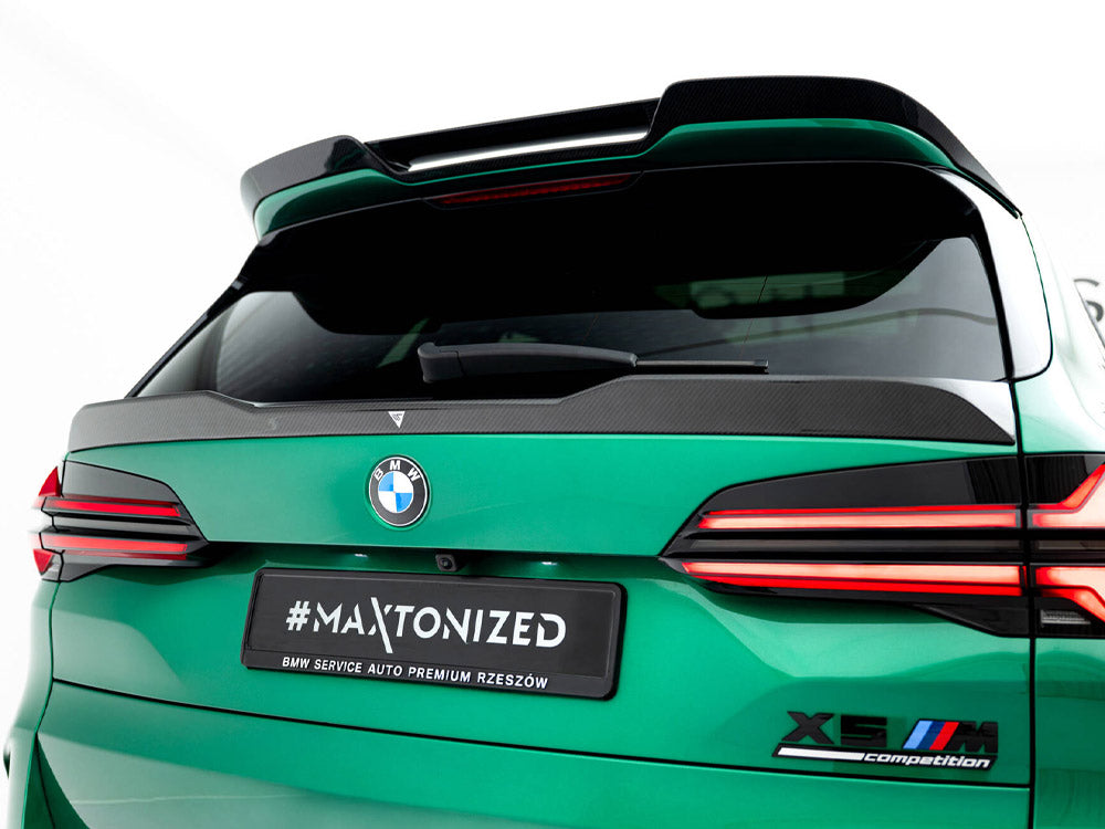 Maxton Design Prepreg Carbon Fiber Tailgate Spoiler (Lower) BMW X5 M F95 Facelift - CF-BM-X5-05F-MPACK-H2-245-P - Image 4