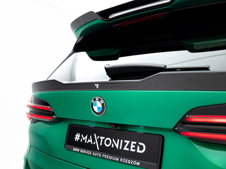 Maxton Design Prepreg Carbon Fiber Tailgate Spoiler (Lower) BMW X5 M F95 Facelift - CF-BM-X5-05F-MPACK-H2-245-P - Image 5
