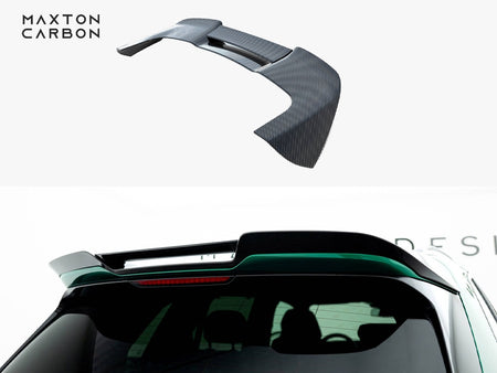 Maxton Design Prepreg Carbon Fiber Tailgate Spoiler (Upper) BMW X5 M F95 Facelift - CF-BM-X5M-F95F-H1+H2R-245-P - Image 1