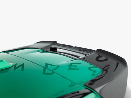 Maxton Design Prepreg Carbon Fiber Tailgate Spoiler (Upper) BMW X5 M F95 Facelift - CF-BM-X5M-F95F-H1+H2R-245-P - Image 6