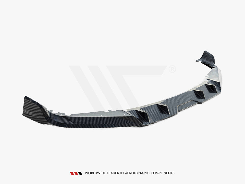 Maxton Design Prepreg Carbon Fiber Front Splitter BMW X5 M F95 Facelift - CF-BM-X5M-F95F-FD1-245-P - Image 9