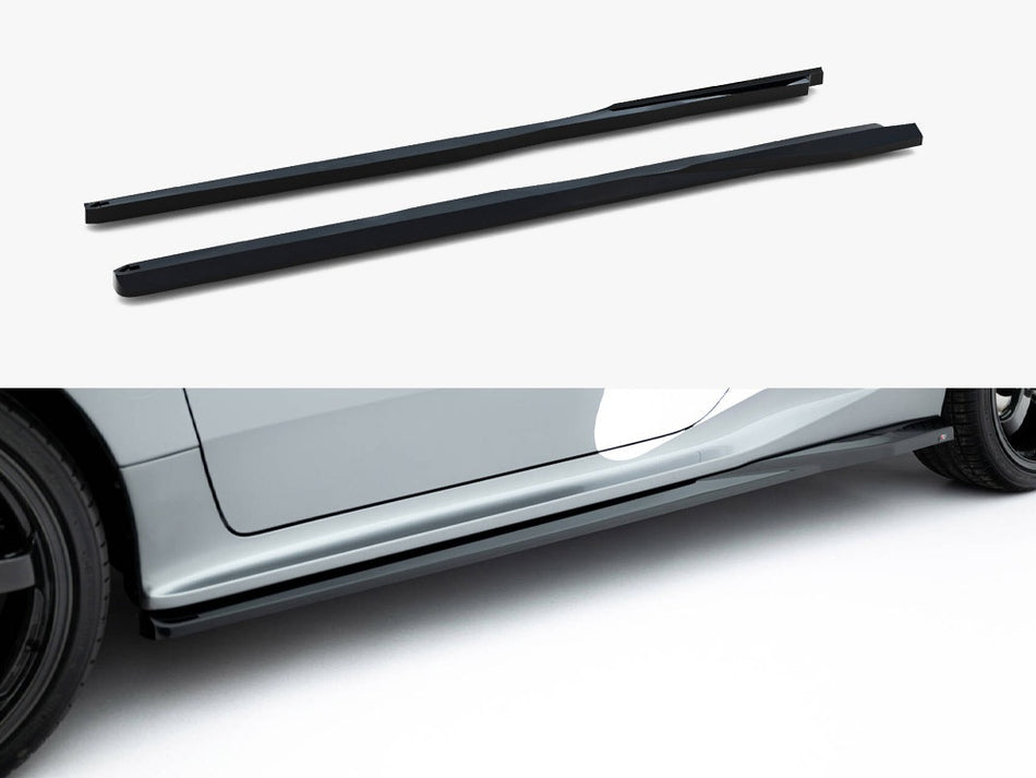 Side Skirts Diffusers Toyota GR Yaris Mk4 Facelift