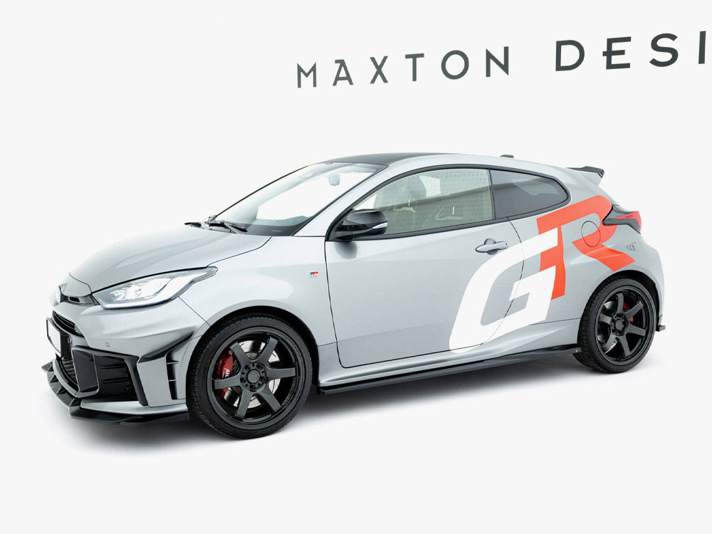 Maxton Design Side Skirts Diffusers Toyota GR Yaris Mk4 Facelift - TO-YA-4-GR4-SD1G - Image 2