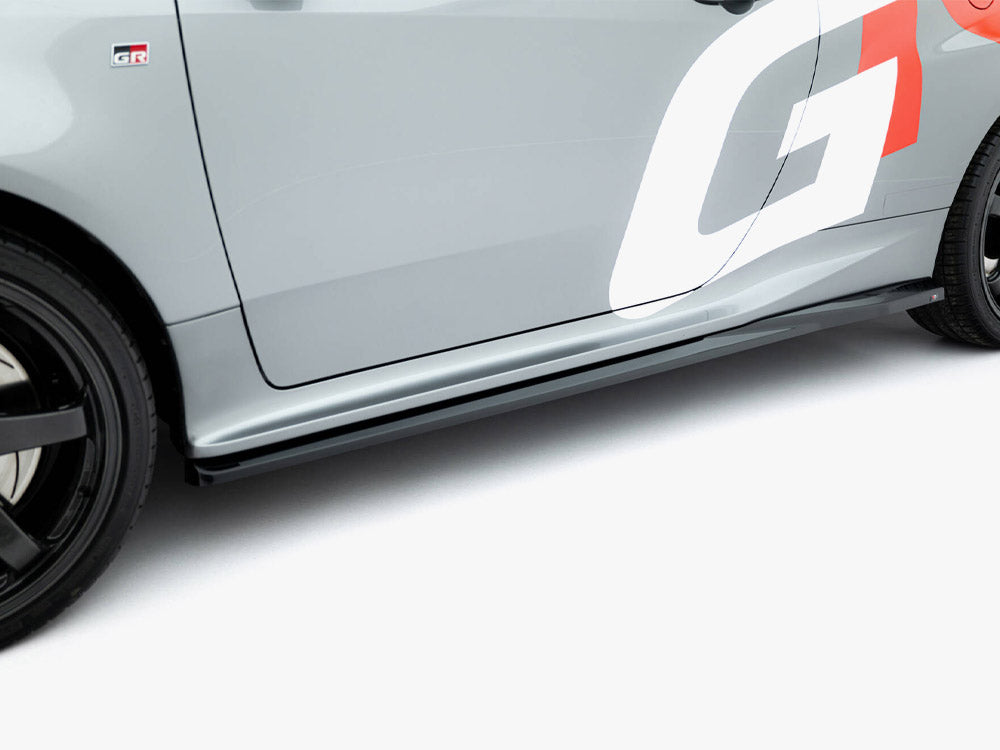 Maxton Design Side Skirts Diffusers Toyota GR Yaris Mk4 Facelift - TO-YA-4-GR4-SD1G - Image 3