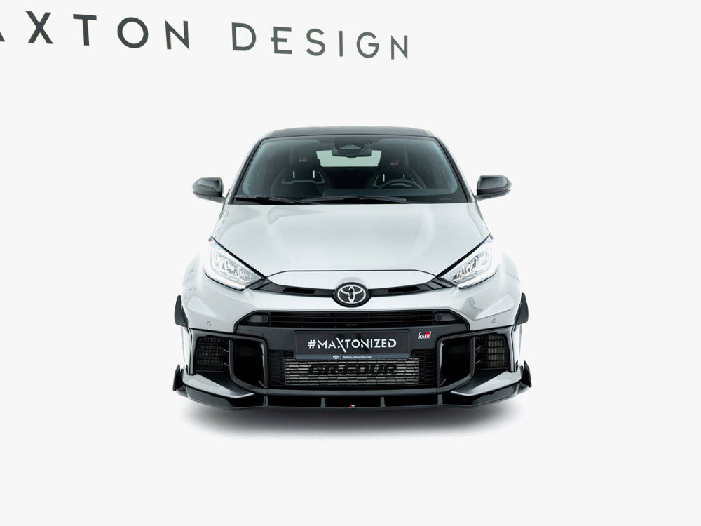 Maxton Design Front Splitter + Flaps Toyota GR Yaris Mk4 Facelift - TO-YA-4F-GR4-FD1G+FSF1B - Image 3