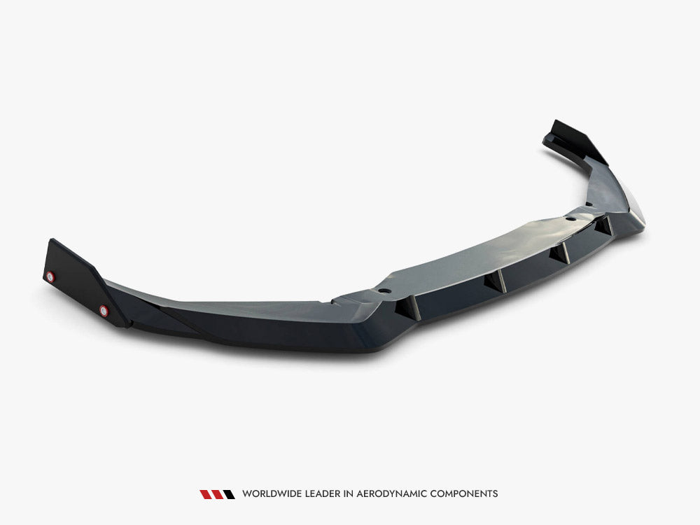 Maxton Design Front Splitter + Flaps Toyota GR Yaris Mk4 Facelift - TO-YA-4F-GR4-FD1G+FSF1B - Image 4