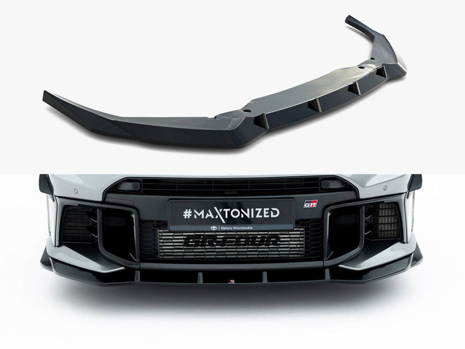 Maxton Design Front Splitter Toyota GR Yaris Mk4 Facelift - TO-YA-4F-GR4-FD1G - Image 1