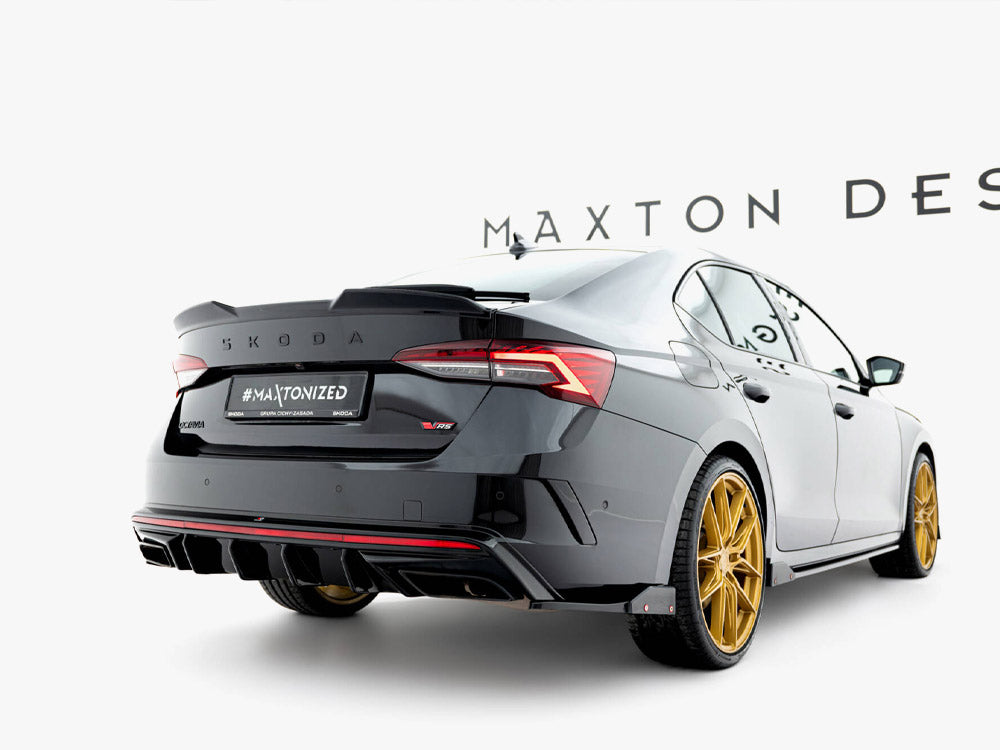 Maxton Design Rear Valance Skoda Octavia RS Liftback / Estate Mk4 Facelift - SK-OC-4-RS-RS1G+RS1RG - Image 2