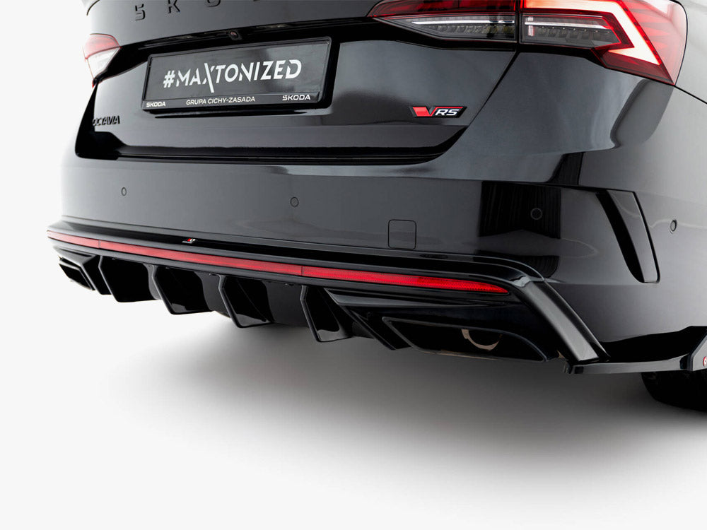 Maxton Design Rear Valance Skoda Octavia RS Liftback / Estate Mk4 Facelift - SK-OC-4-RS-RS1G+RS1RG - Image 3