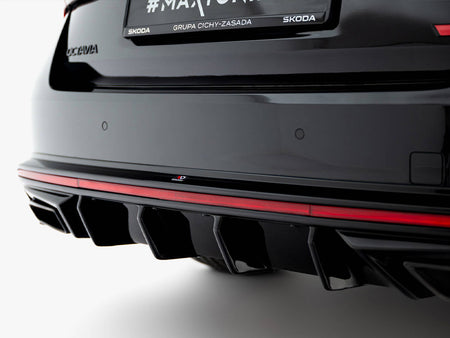 Maxton Design Rear Valance Skoda Octavia RS Liftback / Estate Mk4 Facelift - SK-OC-4-RS-RS1G+RS1RG - Image 4